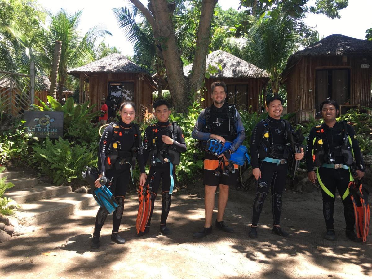 La Tortue Diving Resort Dauin Exterior foto