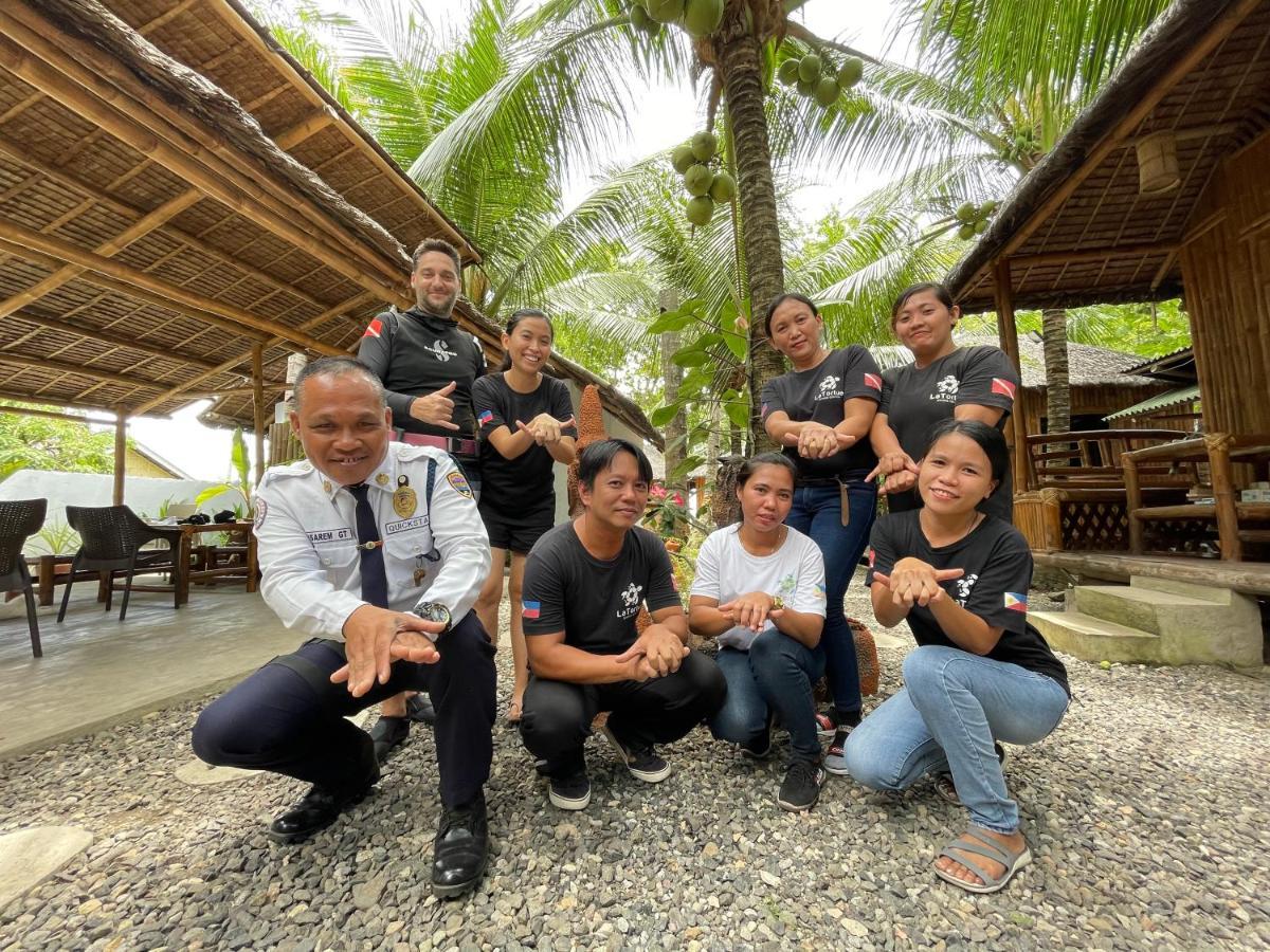 La Tortue Diving Resort Dauin Exterior foto