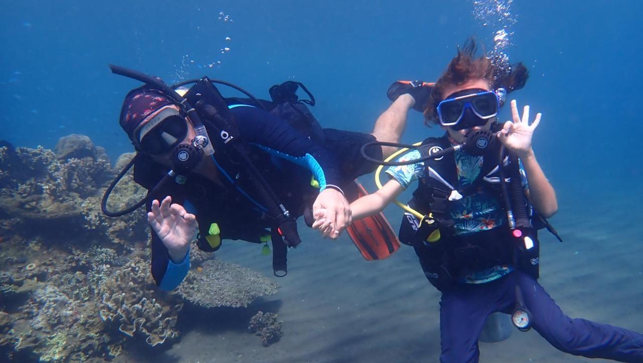 La Tortue Diving Resort Dauin Exterior foto